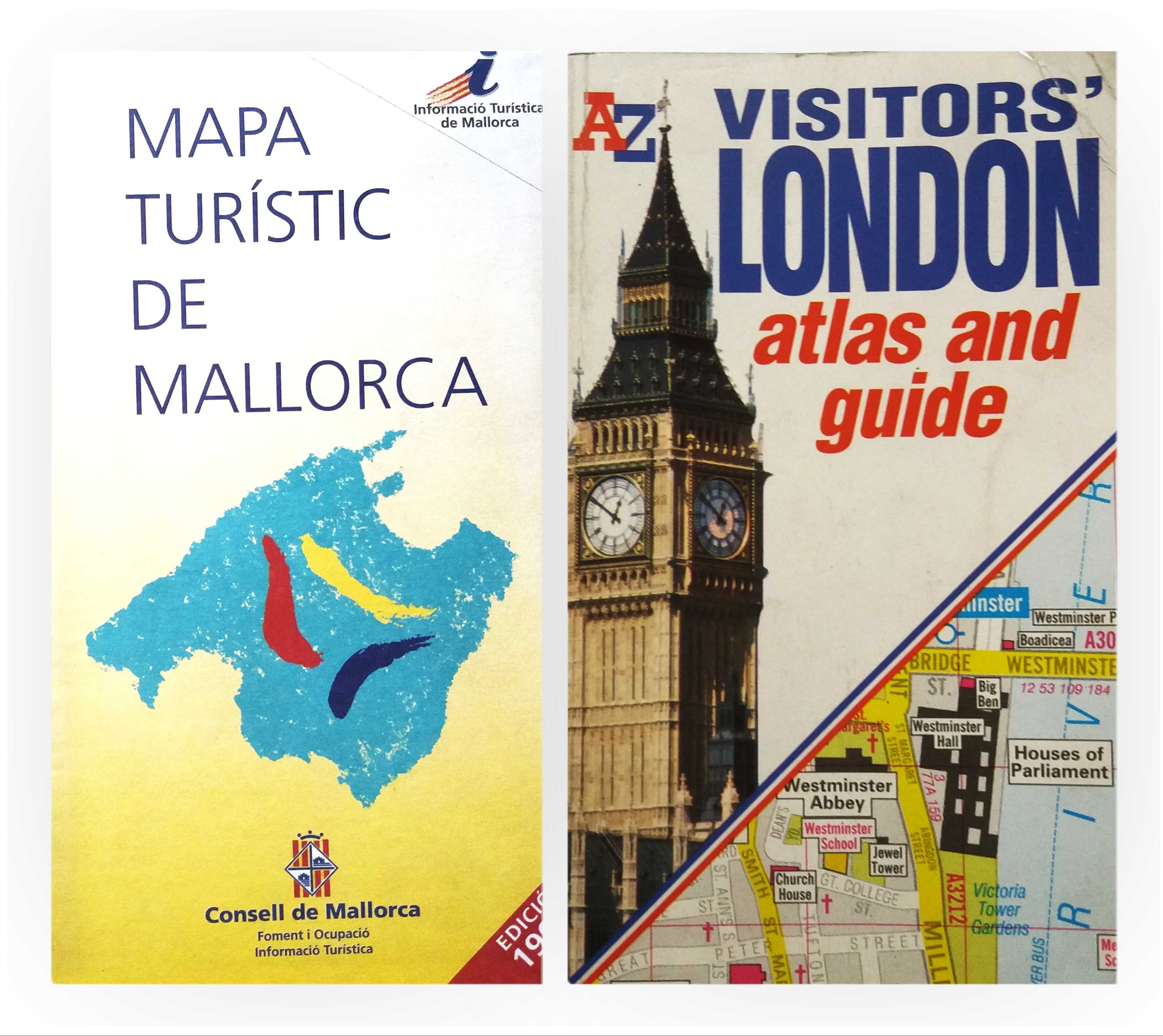 Hărți turistice diverse harta României 1966