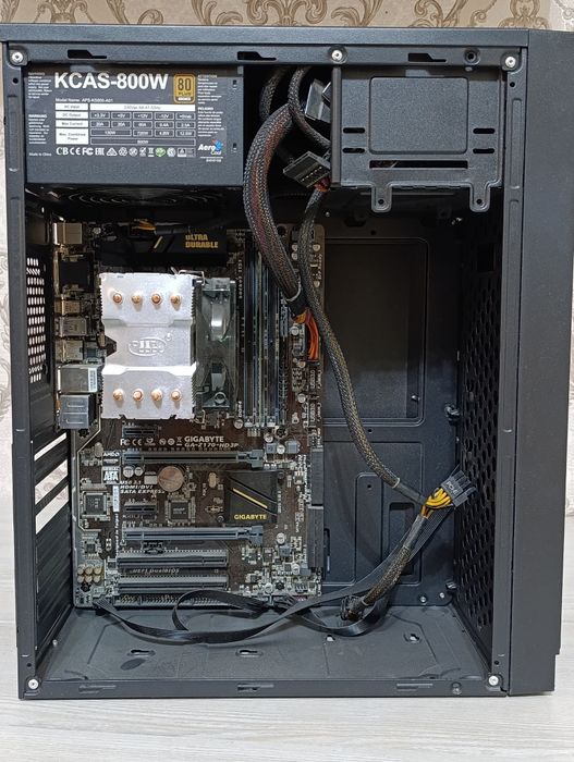 Компьютер core i5-6400, DDR4-12gb(8+4), Башня кулер, Блок питания 800w