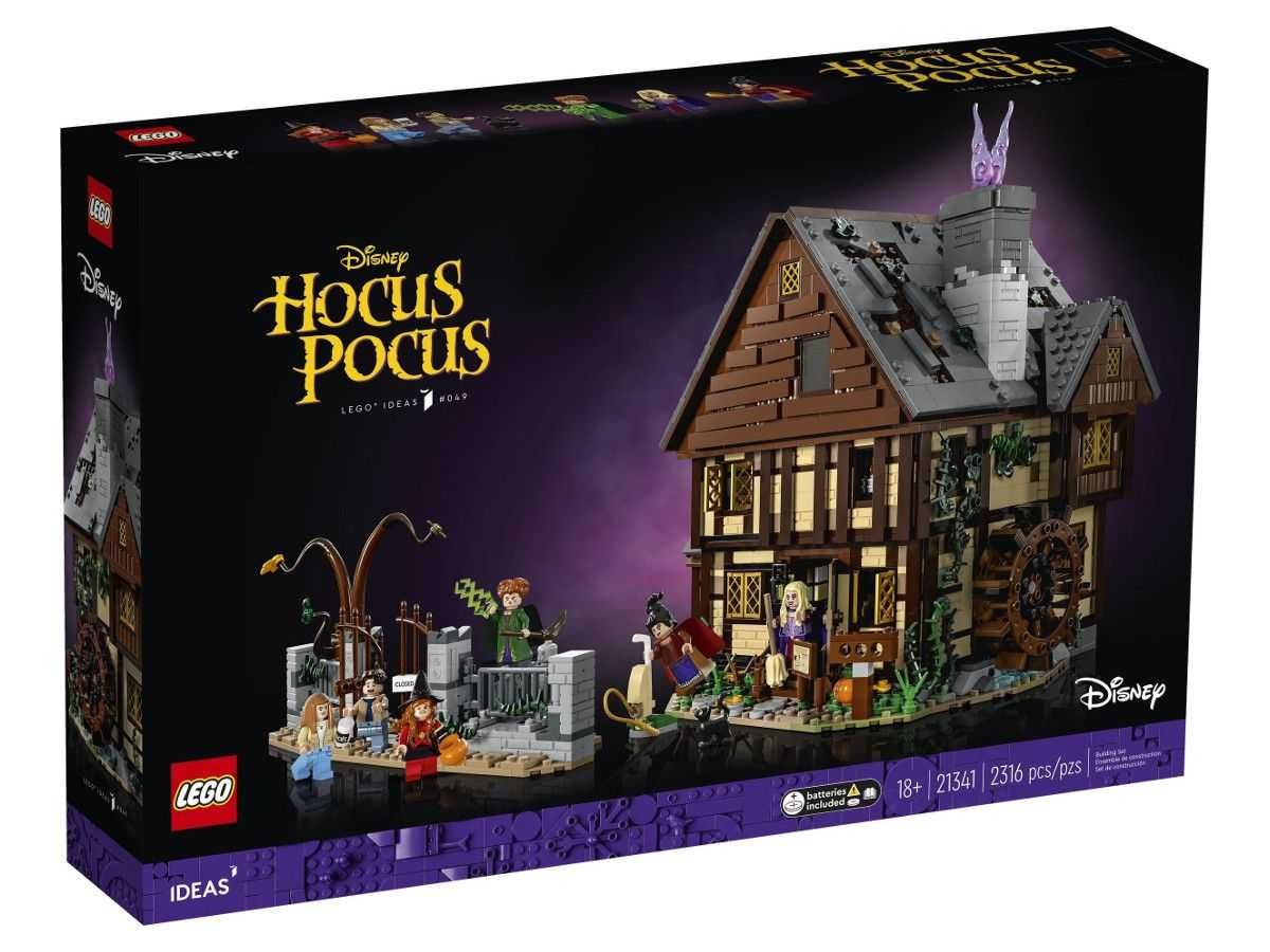 Lego 21341 Disney Hocus Pocus:The Sanderson Sisters' Cottage, лего