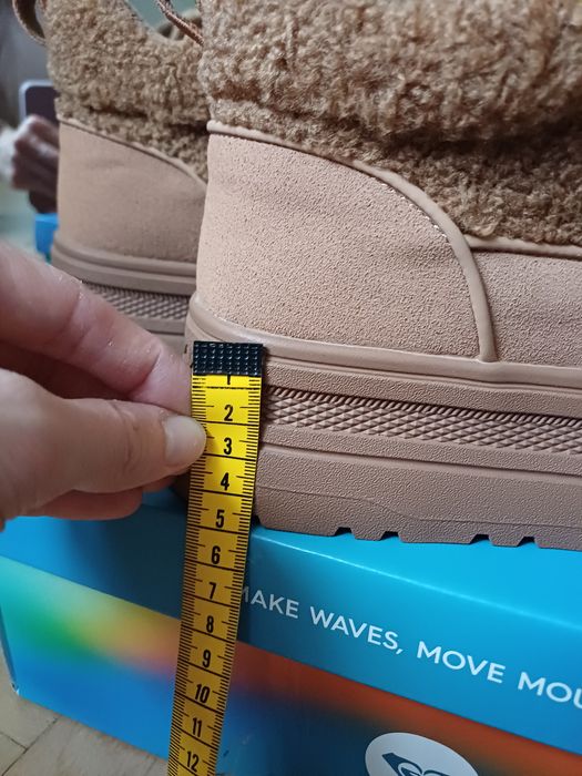 Дамски боти кафяво