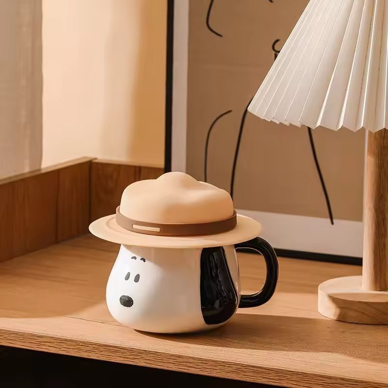 Бокал, Керамическая Кружка Snoopy  500 мл
