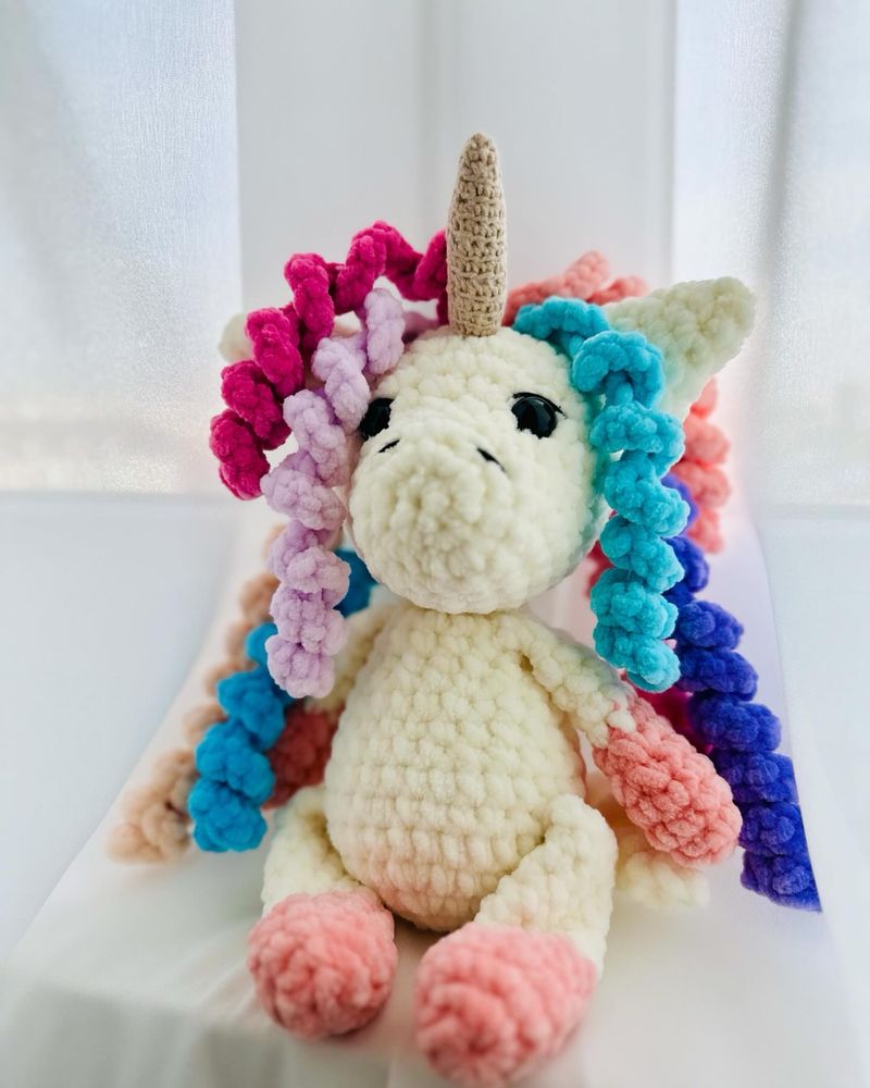 Unicorn croșetat