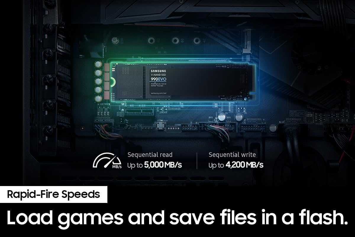 Samsung 990 EVO 2TB NVMe M.2 2000GB | Доставка [Оригинал США]