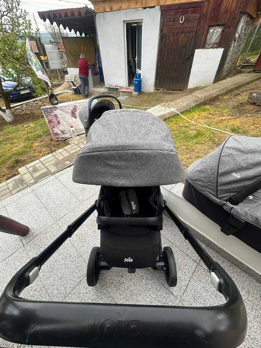 Set Joie Chrome 3 in 1 Deluxe, stare excelenta! BEST BUY pt. bebelusi!