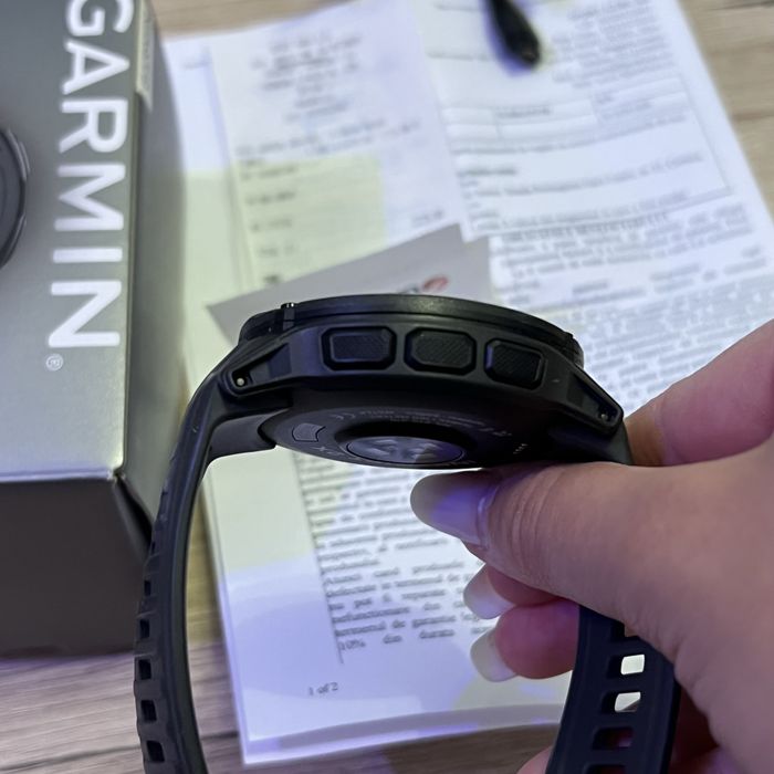 Ceas Garmin Instinct 2X Solar negru Graphite 50 mm