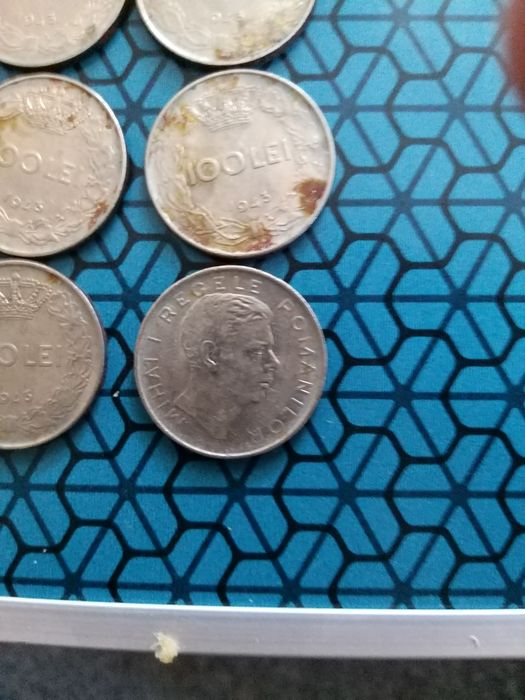 monede 100 lei regele mihai 1943 ( nu trimit prin curier  )