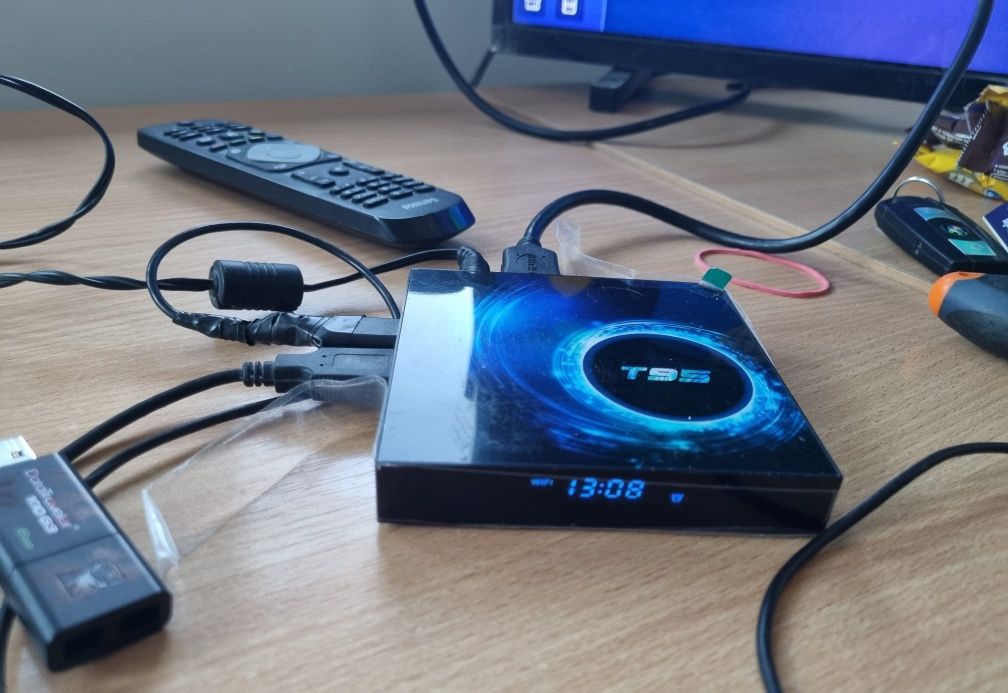 Mini Pc smart TV Box T95, Android 10, 2GB RAM, 16 GB ROM, 6K, Wifi