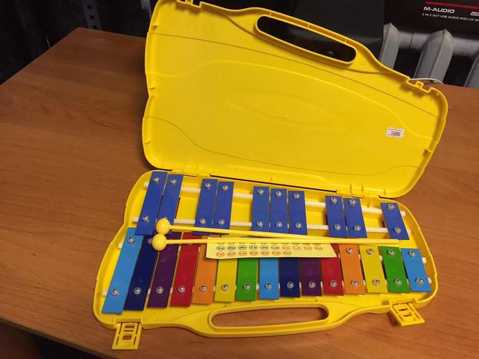 Ксилофон Glockenspiel металлофон Южная Корея