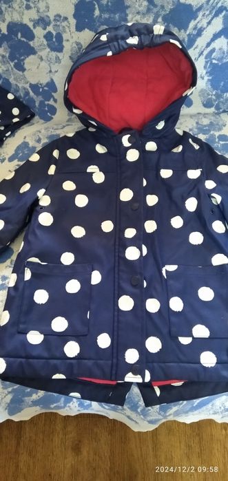Куртка- пальто  на зиму для девочки
