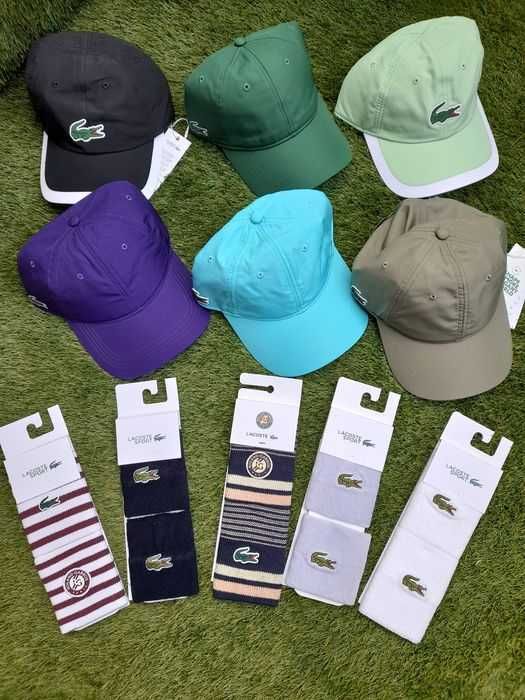 Екипировка Adidas, Lacoste, Nike, Head, Yonex и Roland Garros