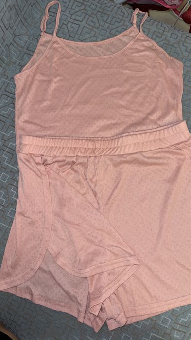 Новая розовая пижама