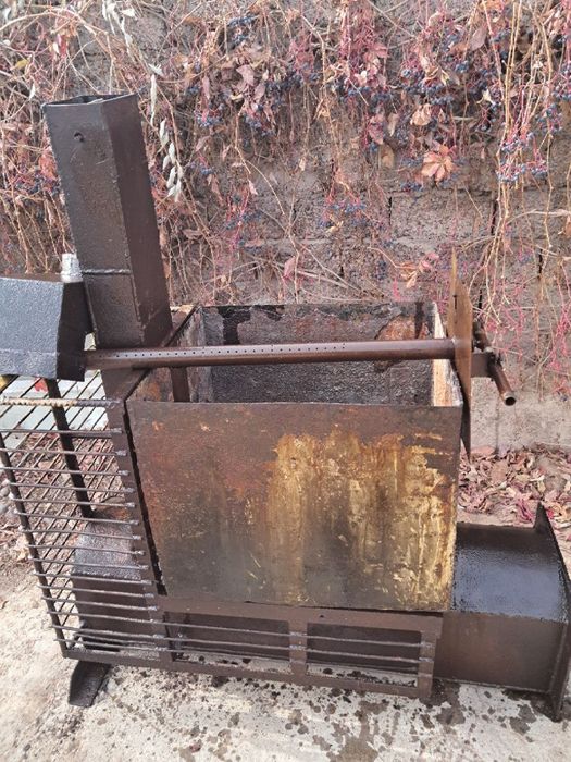 Банная печка с баком