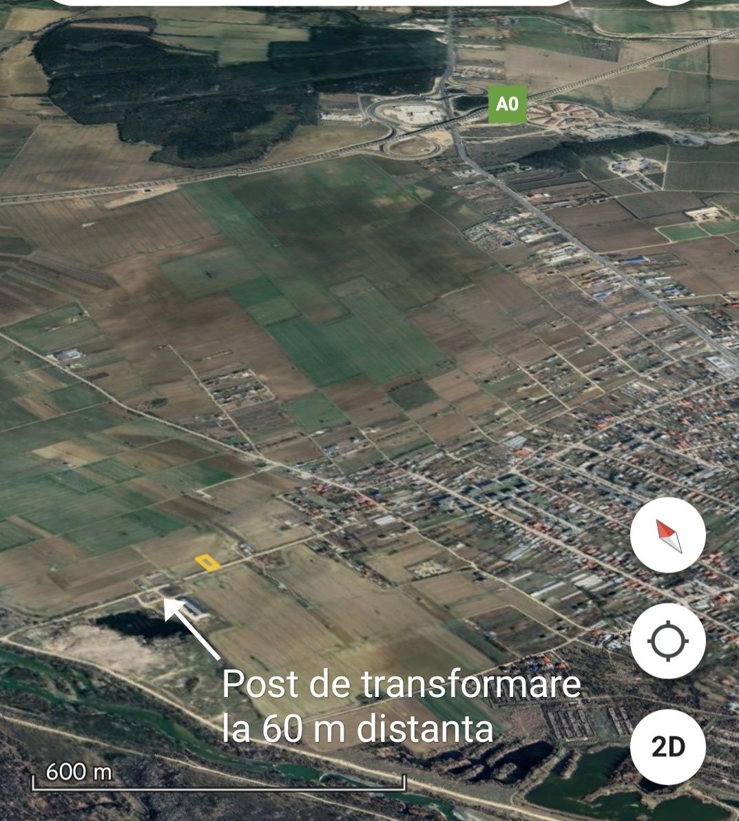 Ocazie teren de vânzare 685m 1 Decembrie