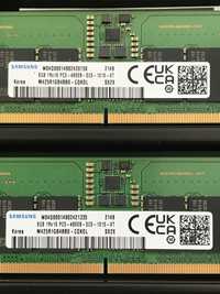 Оперативная память для ноутбука, озу SODIMM DDR5 4800 MHz (2x8Gb)