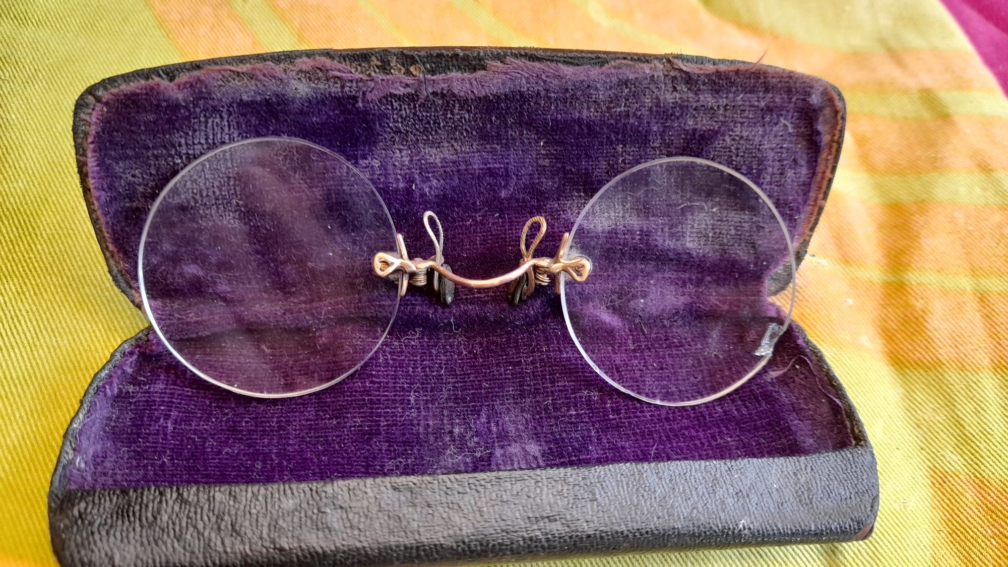 Pince nez vechi marcat