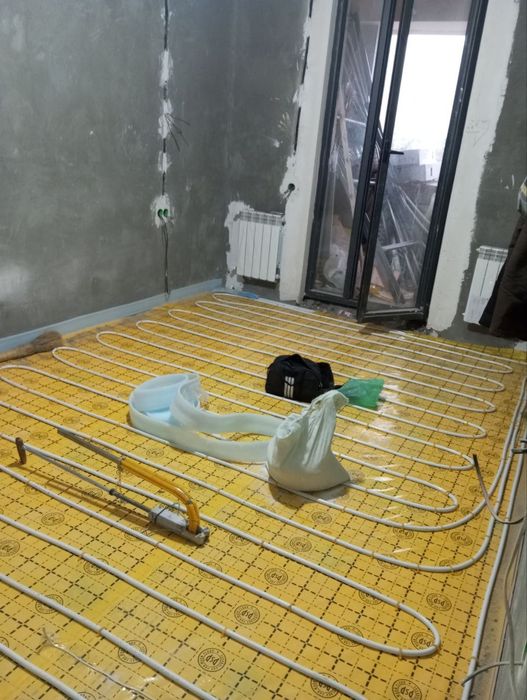 Сантехника топли пол и установка ишларини кламиза