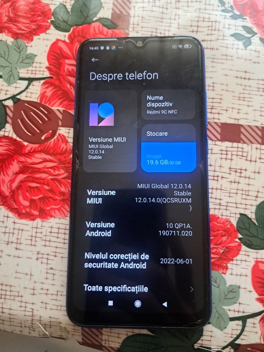 Vând Redmi Not 9
