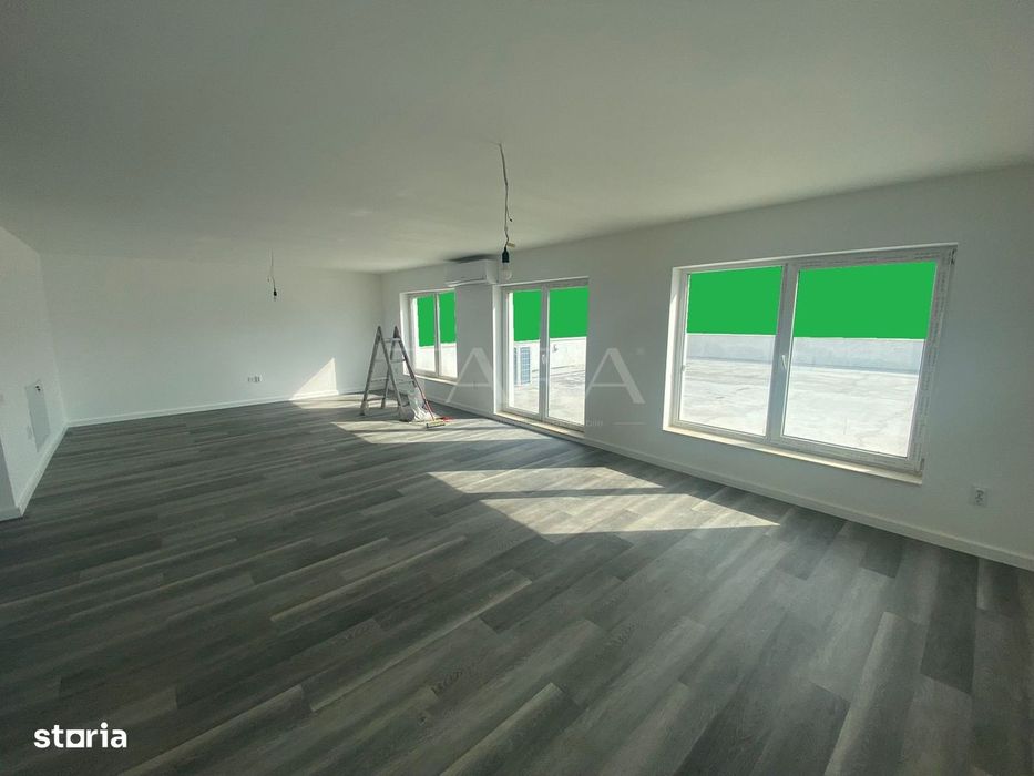 Penthouse în Florești, suprafață generoasă, terasă spectaculoasă!