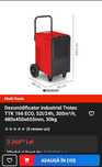 Dezumidificator santier 50 litri/24h trotec  ttk 166 eco h