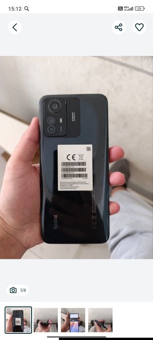 Срочно продается Redmi Note 12 S 256 GB