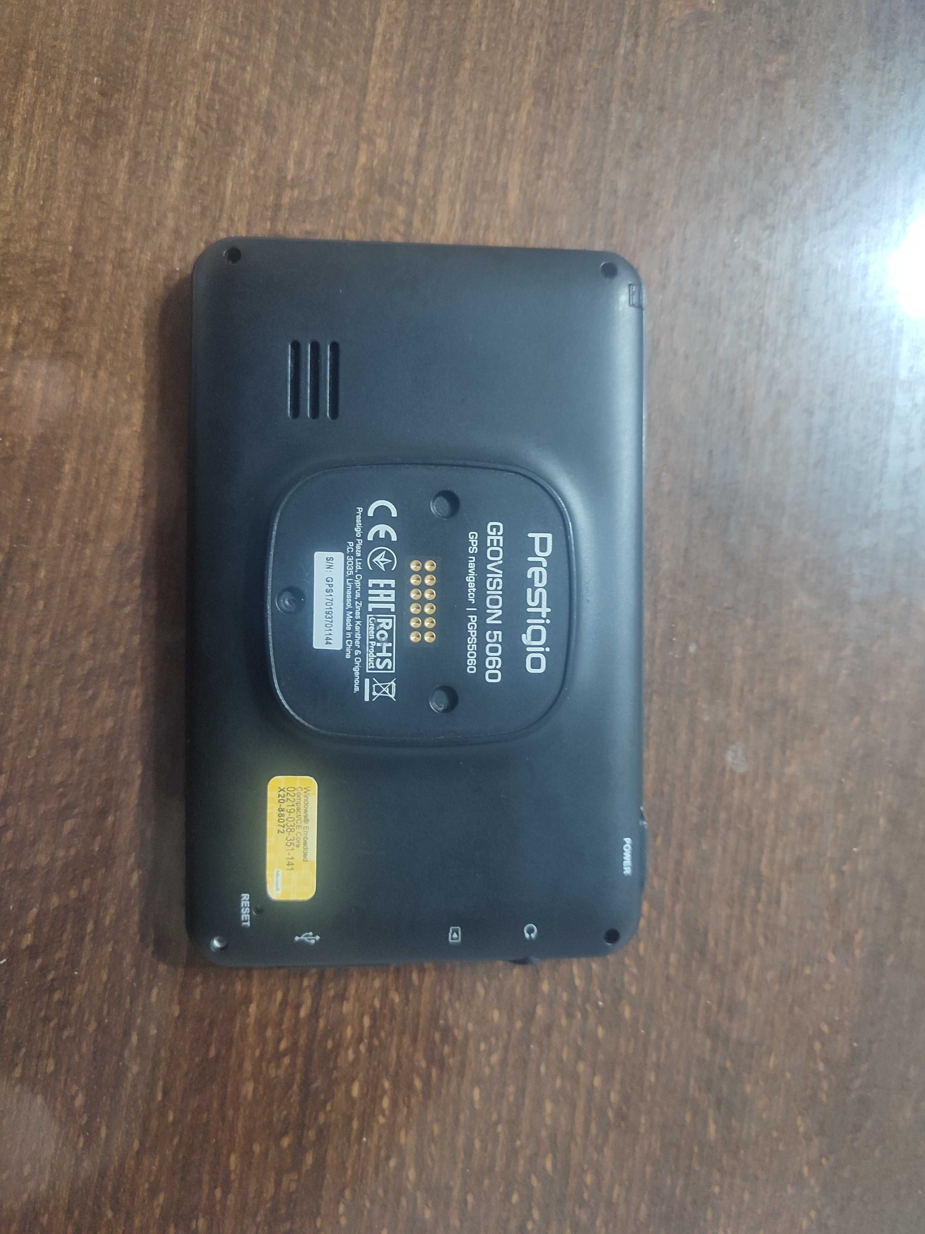 PRESTIGIO Geo Vision 5060 5.0" 128MB DDR 4GB Flash 600mAh