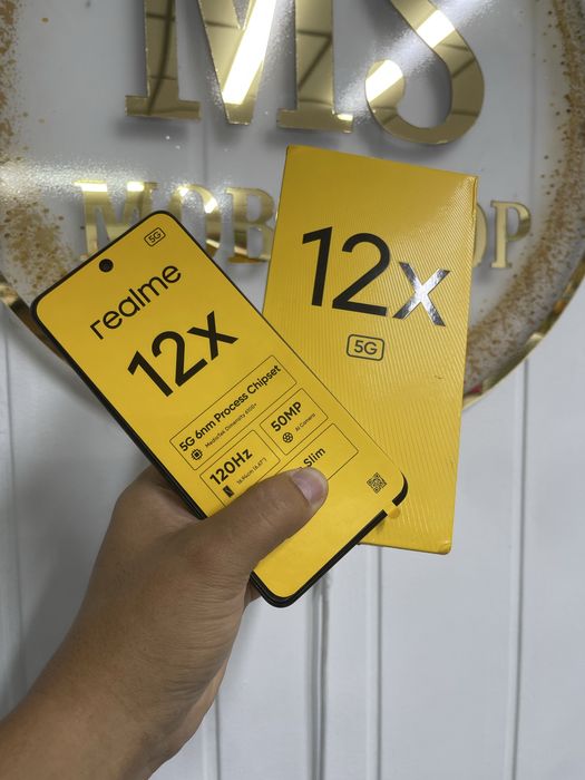 Realme 12 X 5G новый 256гб