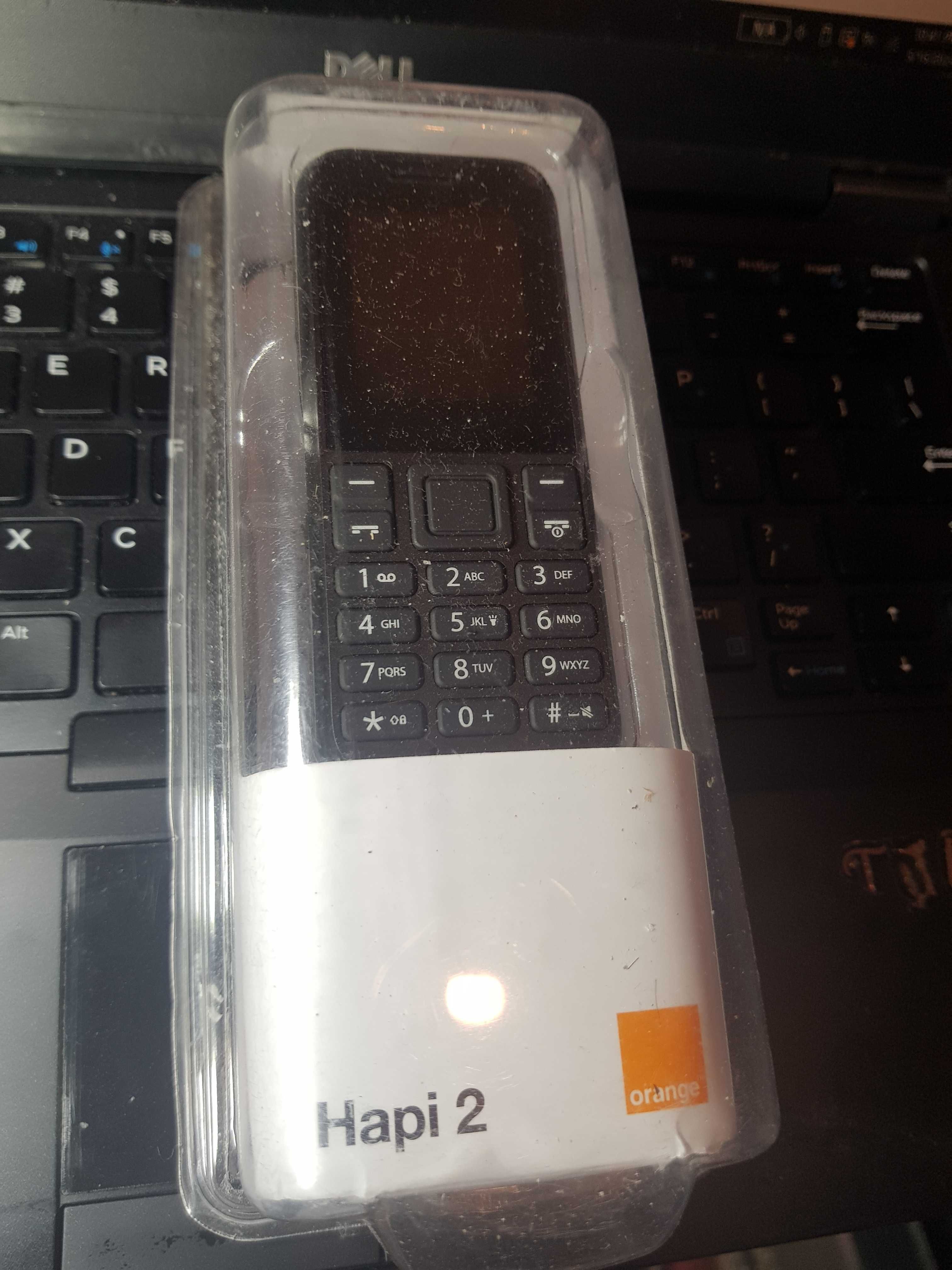 Telefon seniori cu butoane Orange Hapi 2 nou dual sim pornit pt proba