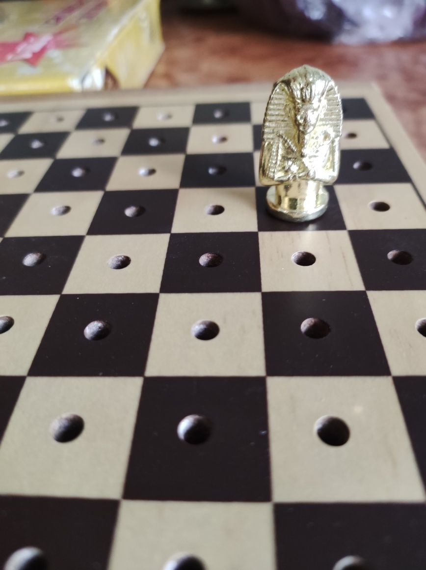 Шахматы, домино, карты набор Египет