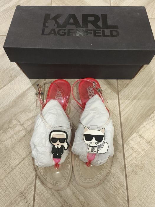 Оригинални сандали Karl Lagerfeld, в отлично състояние