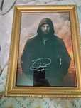 Tablou autentic cu autograf tom cruise