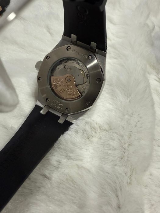 Audemars piguet silver automatic de inalta calitate, nou-poze reale