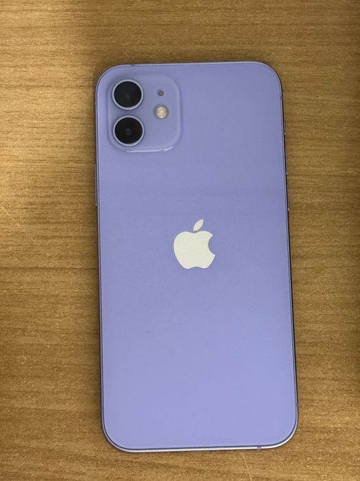 iPhone 12 (256 ГБ), фиолетовый, б/у, как новый