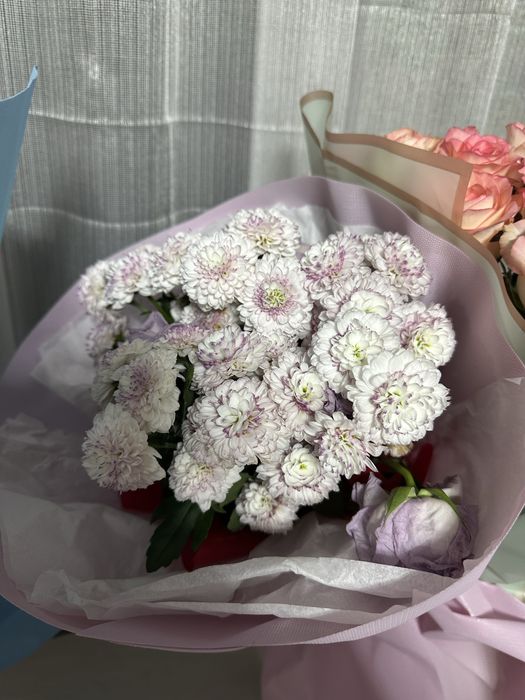 Цветы семей букеты свежие