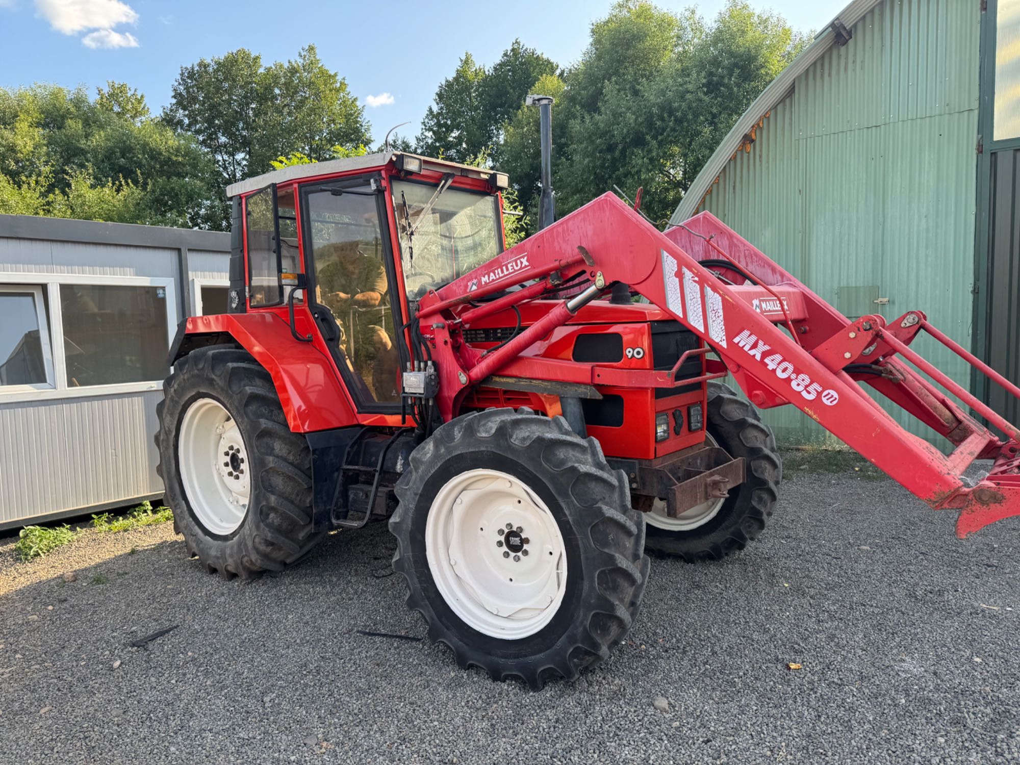 Vând tractor recent adus din franta