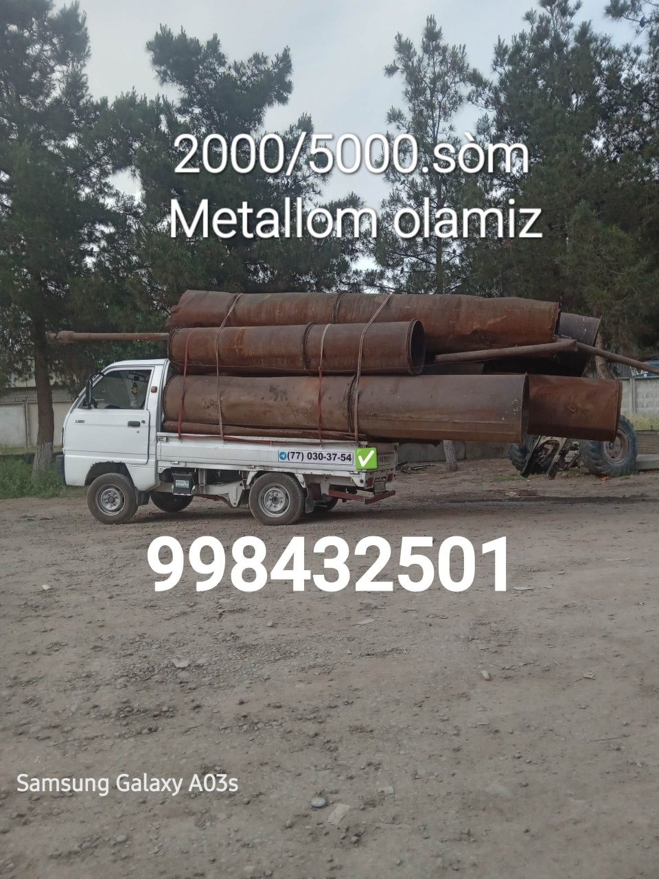 9000 Sum Металлом метал оламиз Metalom Metal olamiz ish vaqti 24.7
