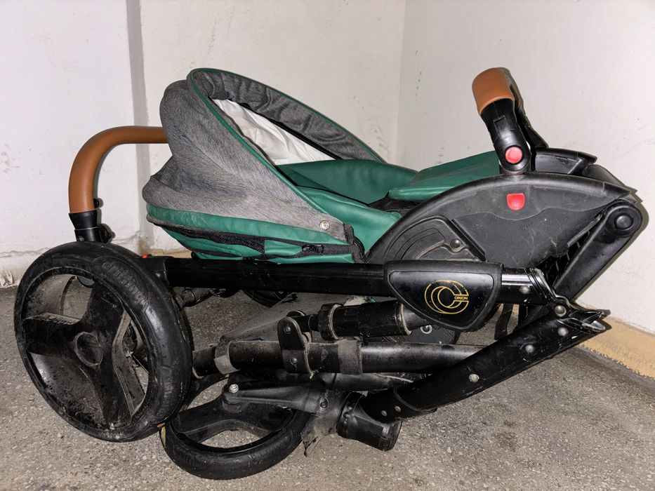 Cărucior 3 în 1 Krausman Nexxo Green - in perfectă stare