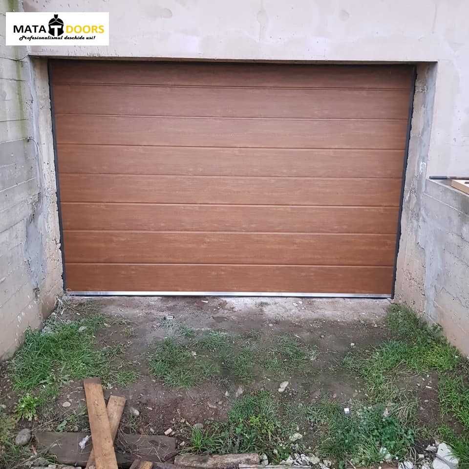 Usa L4xH4 antracit. Usi garaj/hale/rezidentiale/industriale/sectionale
