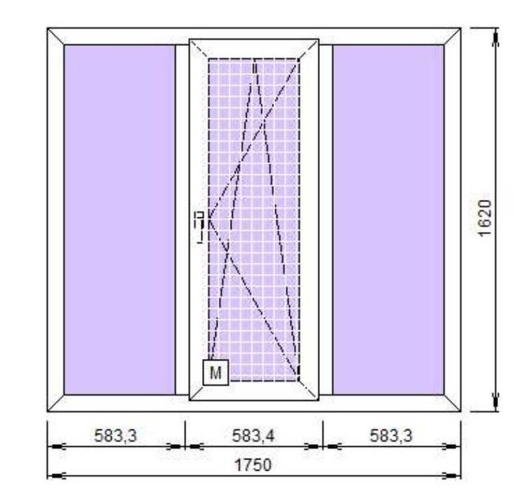 Продам комплект пластиковых окон б/у 85 тыс тенге