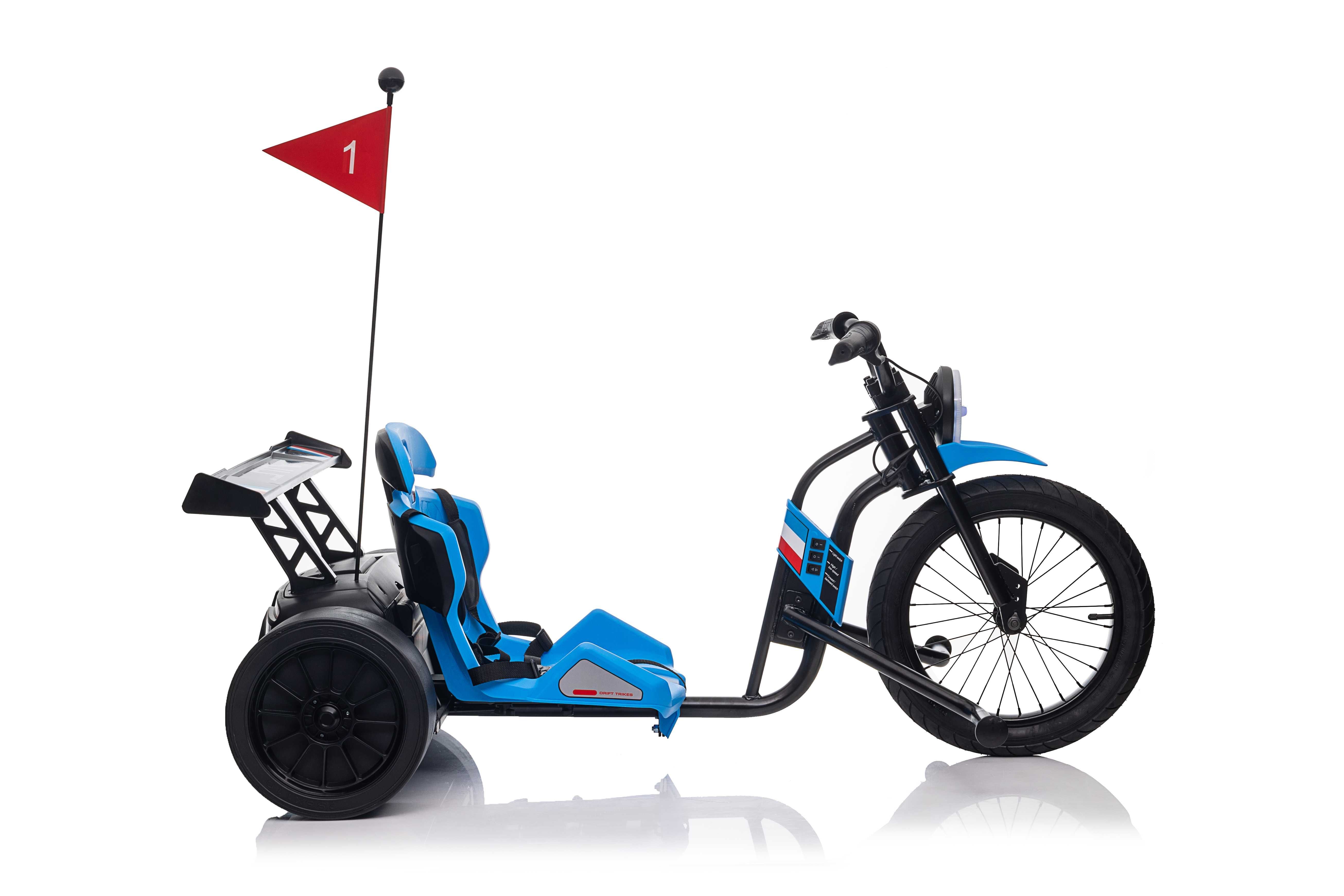 Motocicleta electrica Kinderauto BJSX2338  2x 250W, 24V 10Ah #Blue