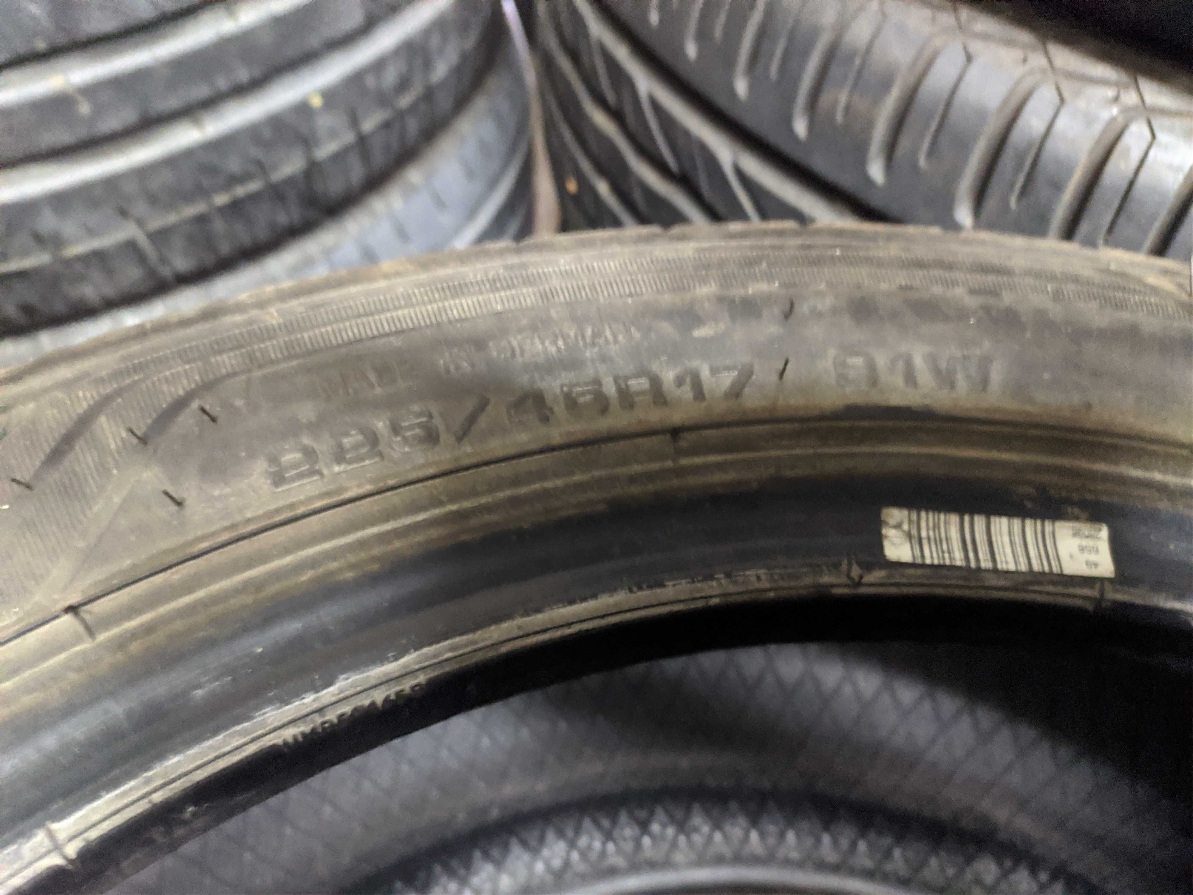 4бр Летни гуми 225 45 17 - Goodyear - DOT 2021