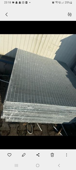 Grătare zincate galvanizate tăiem orice dimesune dorita de client