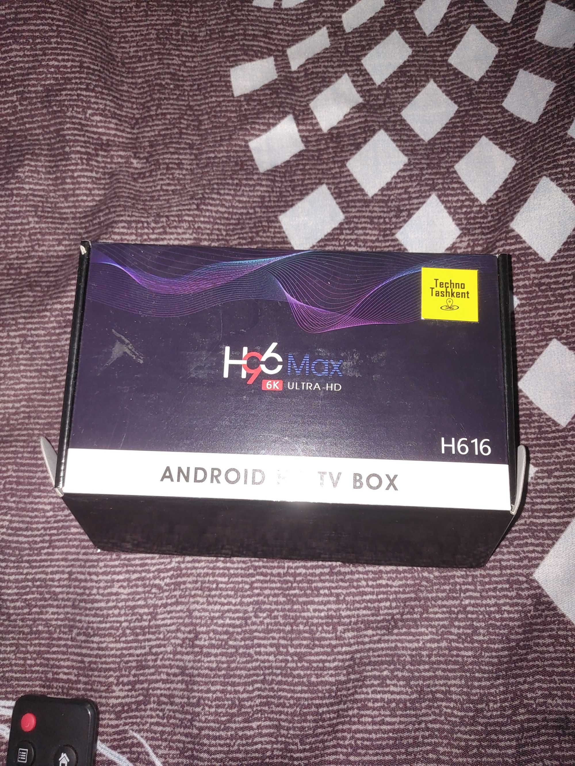 Продаётся тв бокс H96 MAX