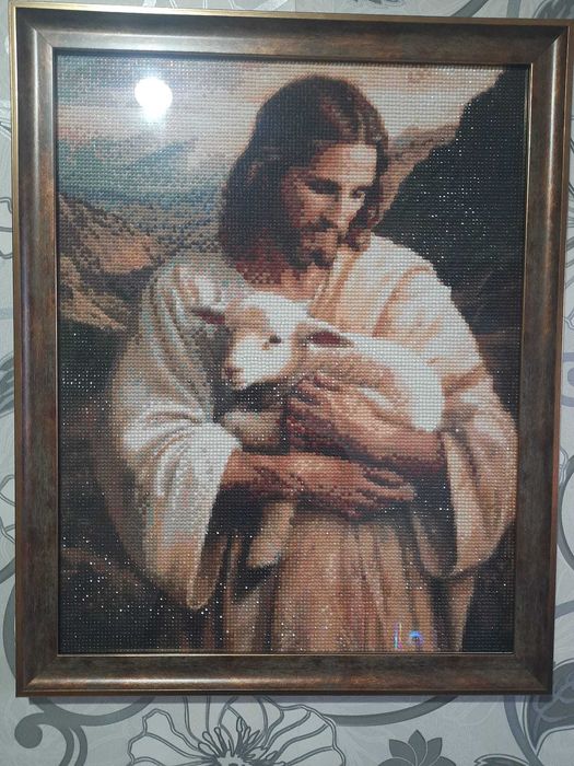 Goblen cu diamante, Pastorul Cel Bun