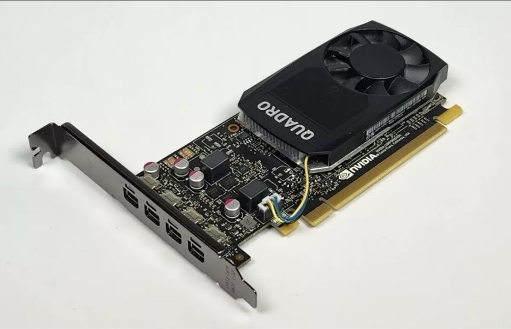 Видеокарта Nvidia QUATRO P1000 на 4GB