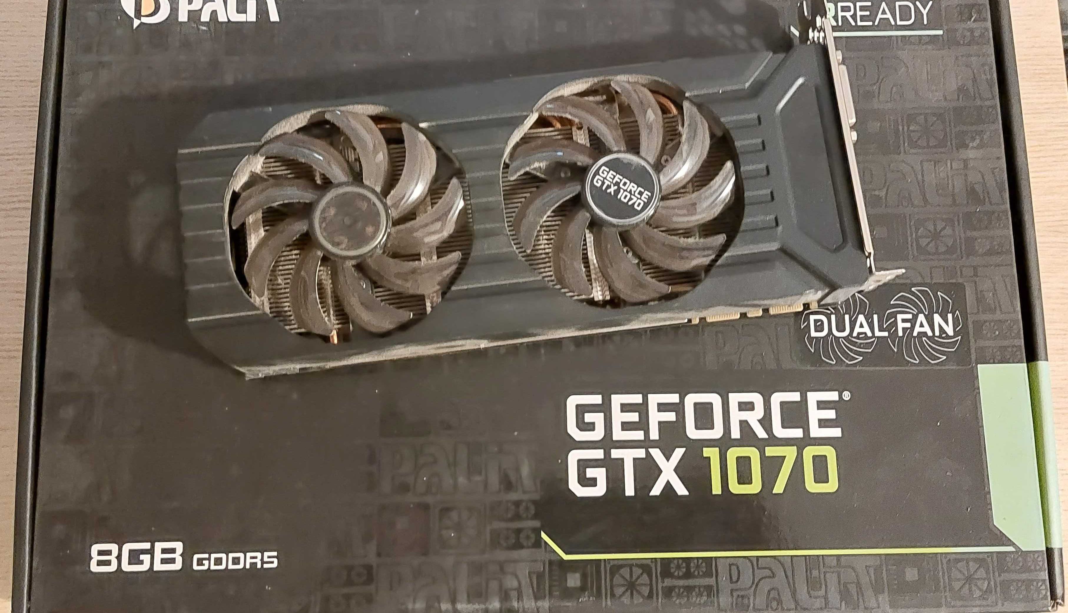 Placa video Palit Geforce GTX 1070