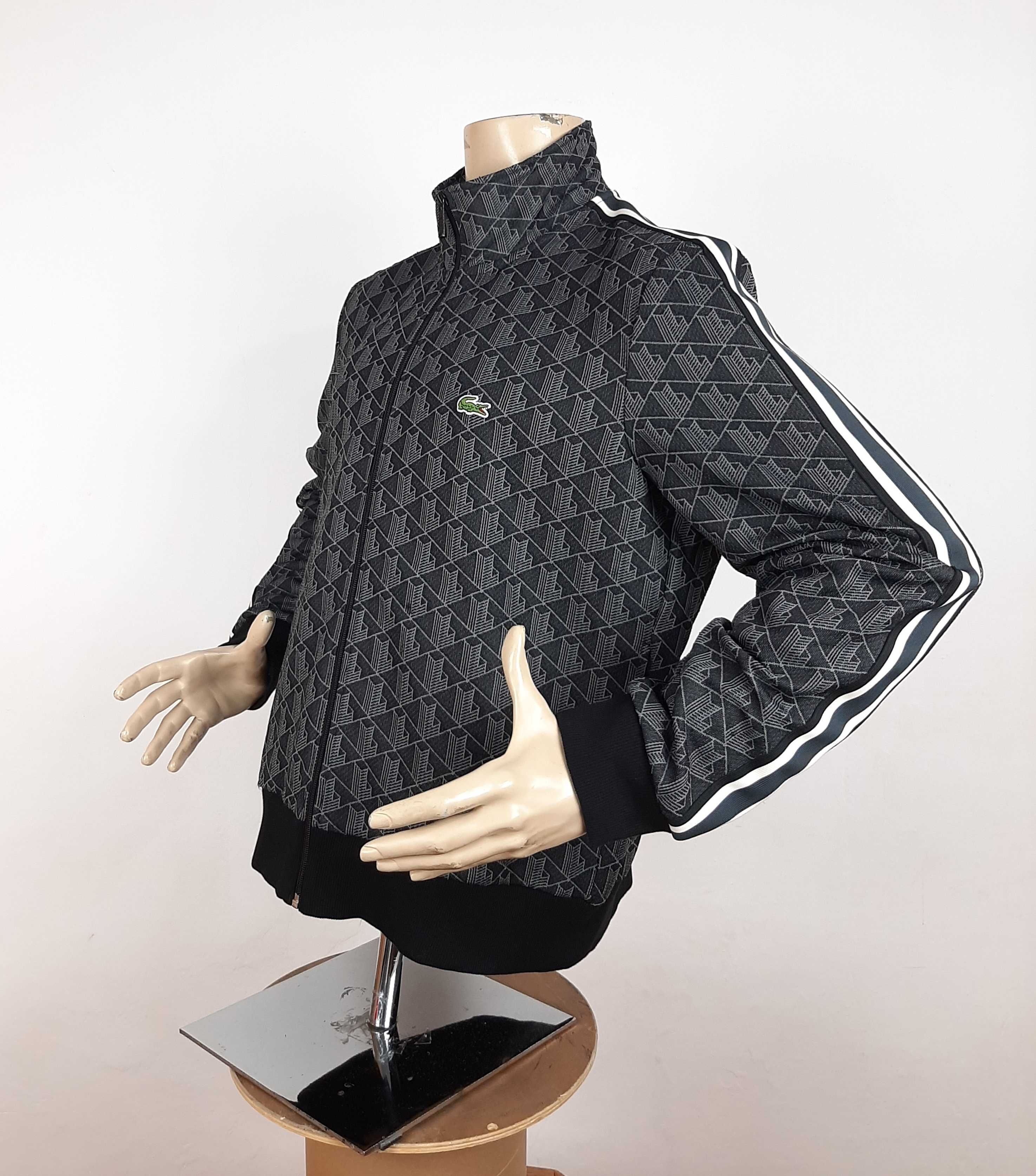 Lacoste Monogram Track Jacket - Оригинално мъжко горнище р-р L