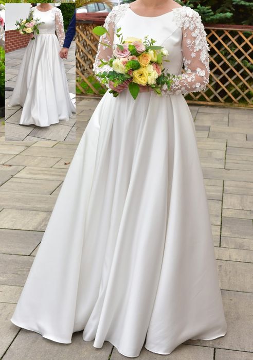 Vând rochie de mireasă mărime 36-38,marca Tyna Fashion