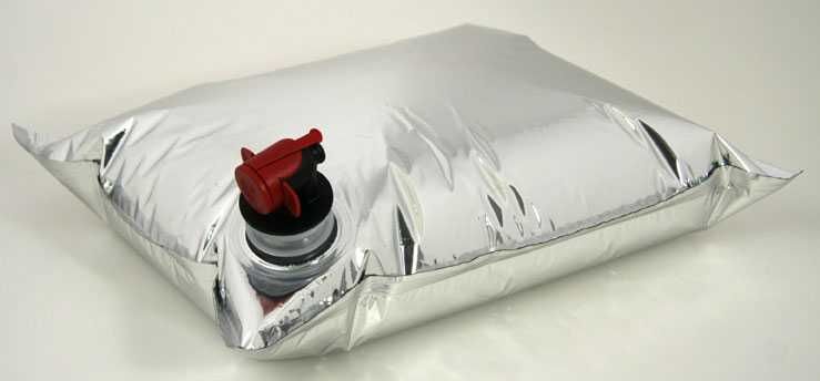Pungi Bag-in-Box pentru imbuteliat suc natural si vin