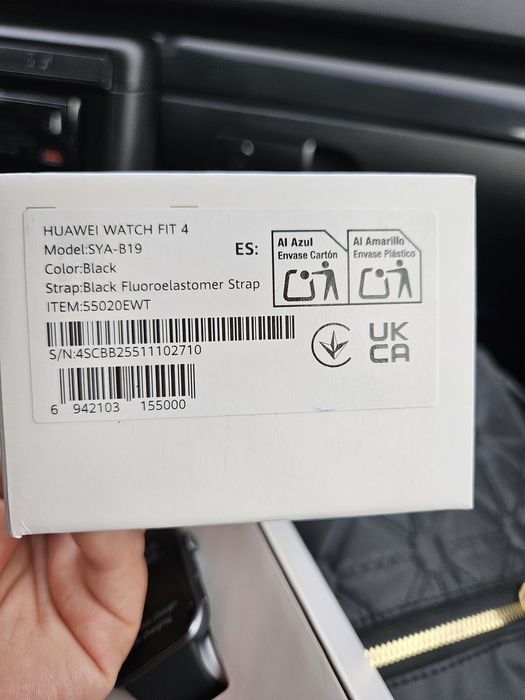 Смарт часовник HUAWEI WATCH FIT 4