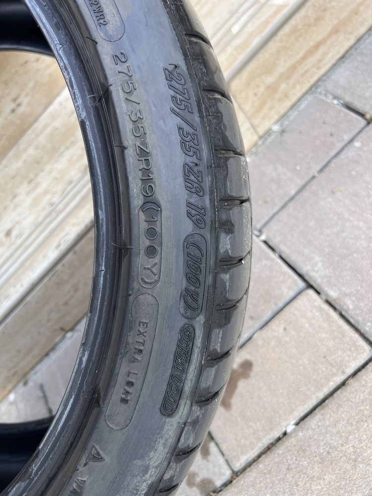 2 Anvelope vara Michelin Pilot Supersport * 275/35/19 BMW